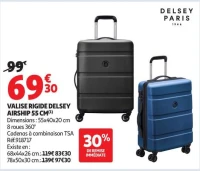 VALISE RIGIDE DELSEY AIRSHIP 55 CM