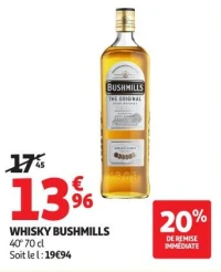 WHISKY BUSHMILLS