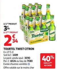 TOURTEL TWIST CITRON