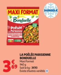 LA POÊLÉE PARISIENNE BONDUELLE