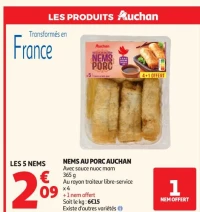 NEMS AU PORC AUCHAN
