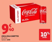 COCA-COLA CANETTES