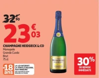 CHAMPAGNE HEIDSIECK & CO Monopole Grande Cuvée Brut 75 cl