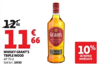 WHISKY GRANT'S TRIPLE WOOD