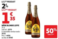 BIÈRE BLONDE LEFFE