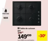 Table de cuisson gaz Candy