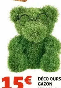 DÉCO OURS GAZON