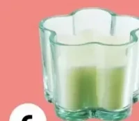 BOUGIE Ø7X5,5CM, CERAMIQUE, CIRE