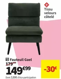 Fauteuil Gael