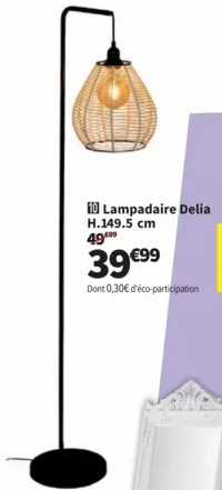 Lampadaire Delia H.149.5 cm