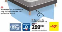 Sommier Air Ferme 140x190 cm