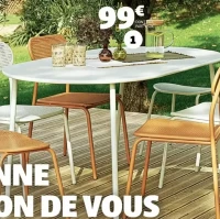 TABLE FARO 6 COUVERTS