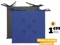 GALETTE DE CHAISE BICOLORE