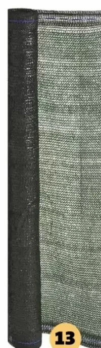 BRISE VUE 1X5 M, POLYESTER, COULEURS PROTÉGÉES UV, OCCULTATION MODÉRÉE