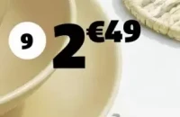 ASSIETTE CREUSE Ø20X1CM, CÉRAMIQUE