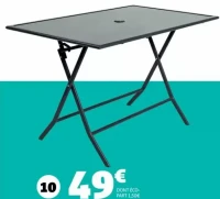 TABLE OSLOW 4 COUVERTS