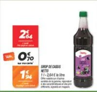 Sirop de cassis