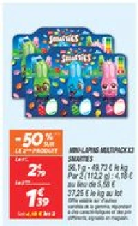 Mini-lapins multipack x3