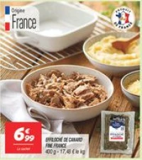 Effiloché de canard