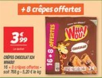 Crêpes chocolat x24