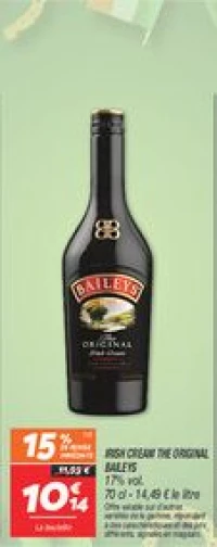 Irish cream the original