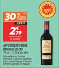 Aop bordeaux rouge
