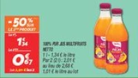 100% pur jus multifruits