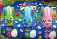 LOT DE 3 LAPINS SMARTIES OU KITKAT