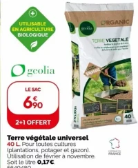 Terre végétale universel