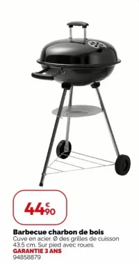 Barbecue charbon de bois