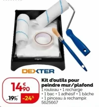 Kit d'outils pour peindre mur/plafond