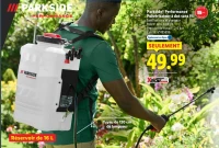 Parkside Performance Pulvérisateur à dos sans fil