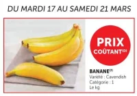 BANANE Variété : Cavendish