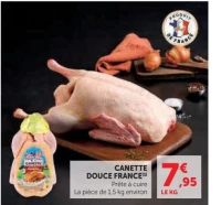 Canette Douce France Prête à cuire