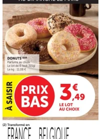 DONUTS - Le lot de 6
