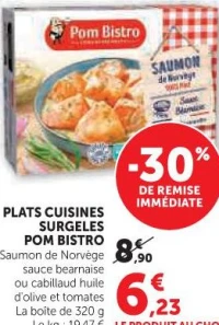 PLATS CUISINES SURGELES POM BISTRO