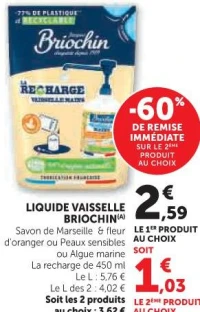 Liquide Vaisselle Briochin (au choix)