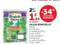 Salade Bonduelle (Mâche)