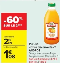 Pur Jus Offre Dcouverte(o) ANDROS