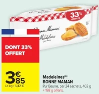 Madeleines BONNE MAMAN