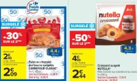 Croissant surgelé NUTELLA®