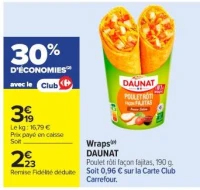 Wraps DAUNAT