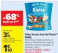 Pâtes farcies Arte Del Pesto RANA