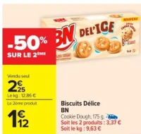 Biscuits Délice BN