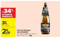 Cidre de Bretagne VAL DE RANCE