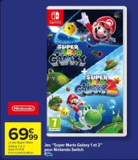 Jeu "Super Mario Galaxy 1 et 2" pour Nintendo Switch