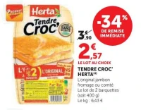 TENDRE CROC' HERTA