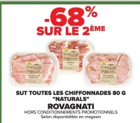 SUR TOUTES LES CHIFFONNADES 80 G "NATURALS" ROVAGNATI