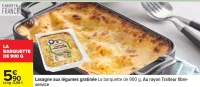 Lasagne aux légumes gratinée