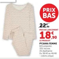 PYJAMA FEMME U Collection